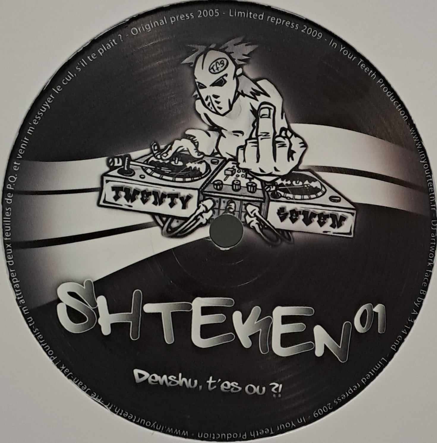 Shteken 01 RP - vinyle freetekno